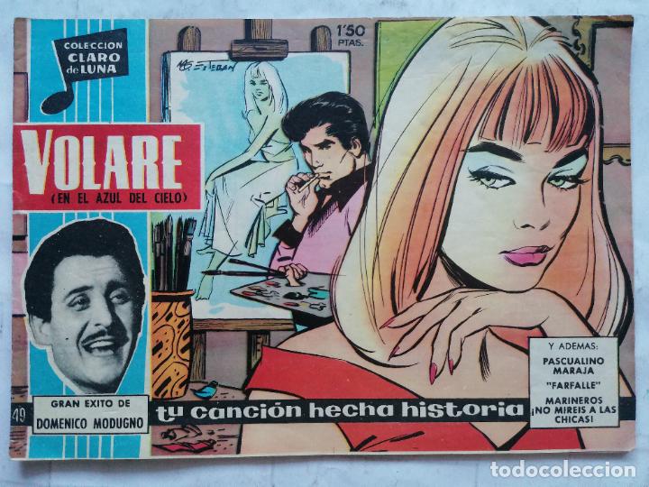 Livros de Banda Desenhada: COLECCION CLARO DE LUNA, N&ordm; 49, A&Ntilde;O 1959, EDITORIAL IBERO MUNDIAL
