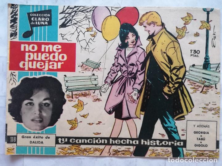 Livros de Banda Desenhada: COLECCION CLARO DE LUNA, N&ordm; 118, A&Ntilde;O 1959, EDITORIAL IBERO MUNDIAL