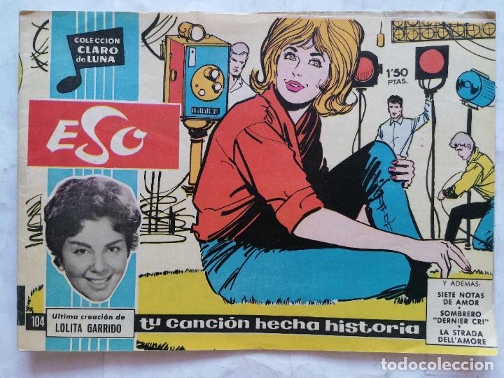 Livros de Banda Desenhada: COLECCION CLARO DE LUNA, N&ordm; 104, A&Ntilde;O 1959, EDITORIAL IBERO MUNDIAL