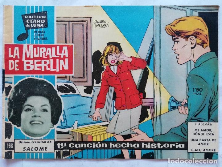 Livros de Banda Desenhada: COLECCION CLARO DE LUNA, N&ordm; 168, A&Ntilde;O 1959, EDITORIAL IBERO MUNDIAL