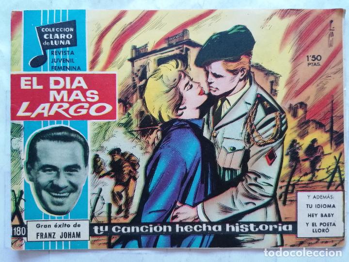 Livros de Banda Desenhada: COLECCION CLARO DE LUNA, N&ordm; 180, A&Ntilde;O 1959, EDITORIAL IBERO MUNDIAL