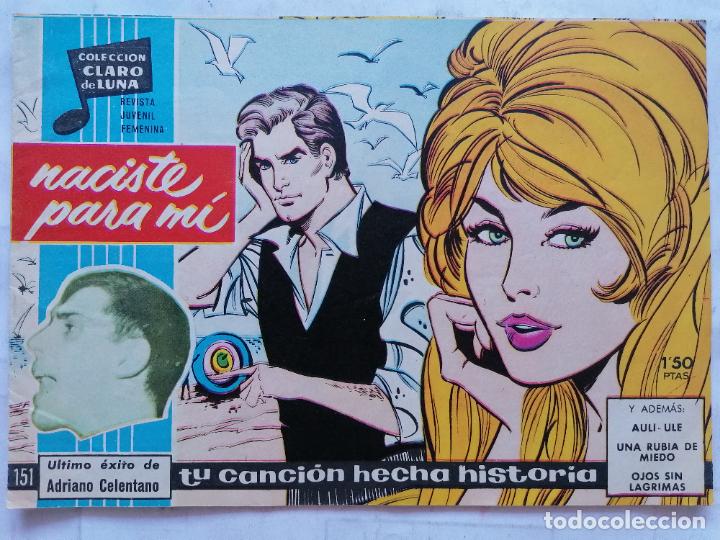 Livros de Banda Desenhada: COLECCION CLARO DE LUNA, N&ordm; 151, A&Ntilde;O 1959, EDITORIAL IBERO MUNDIAL