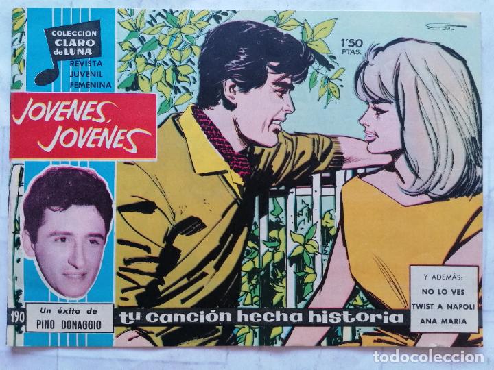 Livros de Banda Desenhada: COLECCION CLARO DE LUNA, N&ordm; 190, A&Ntilde;O 1959, EDITORIAL IBERO MUNDIAL