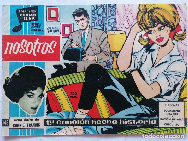 Livros de Banda Desenhada: COLECCION CLARO DE LUNA, N&ordm; 146, A&Ntilde;O 1959, EDITORIAL IBERO MUNDIAL