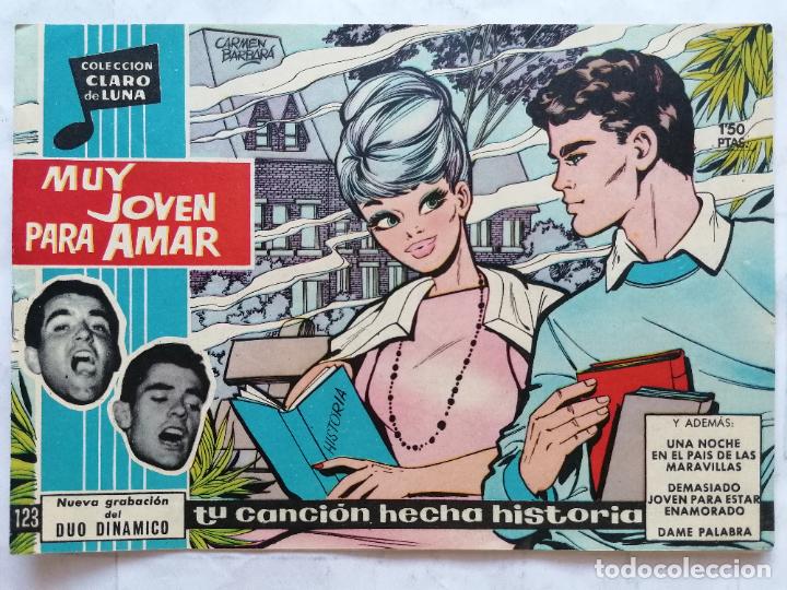 Livros de Banda Desenhada: COLECCION CLARO DE LUNA, N&ordm; 123, A&Ntilde;O 1959, EDITORIAL IBERO MUNDIAL