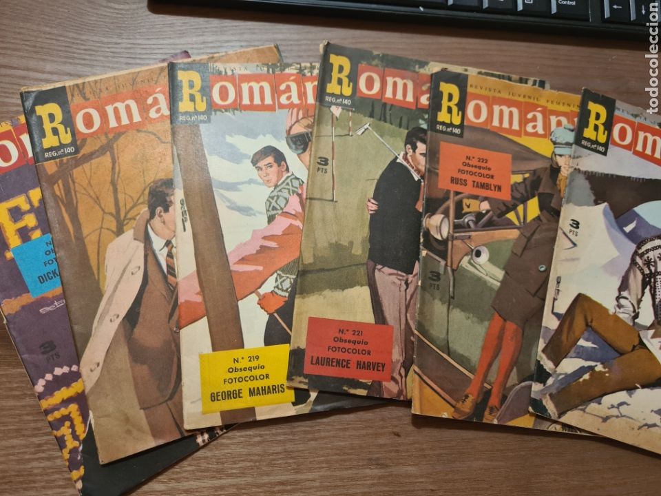 Livros de Banda Desenhada: ROMANTICA - 6 EJEMPLARES - TODOS LA FOTOCOLOR - 218 224 219 221 222 223