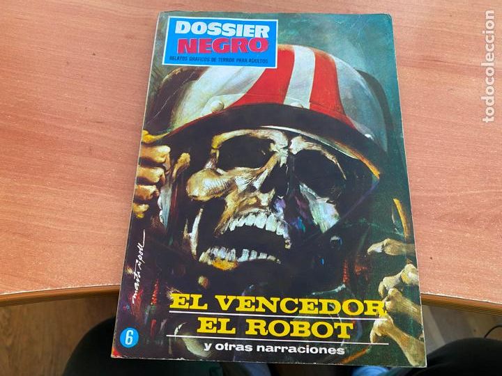 Livros de Banda Desenhada: DOSSIER NEGRO N&ordm; 6 EL VENCEDOR EL ROBOT (ED. IBERO MUNDIAL) TACO (COIB210)