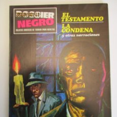 Tebeos: DOSSIER NEGRO (1968, IMDE / DELTA / ZINCO) 10 · 1968 · EL TESTAMENTO / LA CONDENA. Lote 324256758