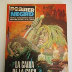 Tebeos: DOSSIER NEGRO (1968, IMDE / DELTA / ZINCO) 16 · VII-1970 · LA CAÍDA DE LA CASA USHER**EXCELENTE**. Lote 324260333