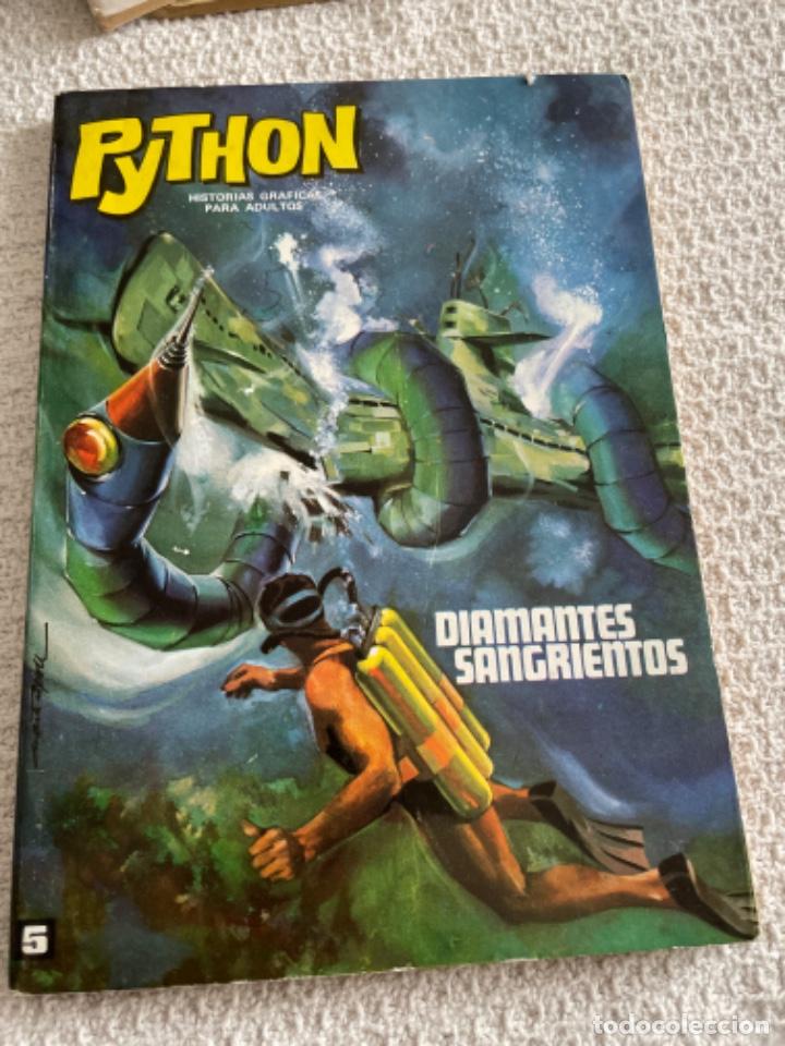 Livros de Banda Desenhada: Python, Diamantes Sangrientos, 5