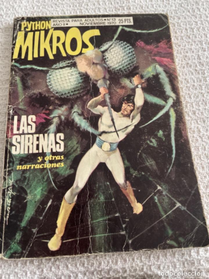 Tebeos: Mikros, Python, Las Sirenas 13