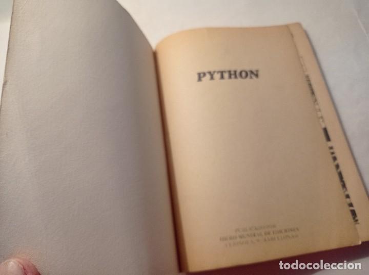 Tebeos: COMIC TACO PYTHON N&ordm; 1 EL MONSTRUO DE ACERO IBERO MUNDIAL EDICIONES 1969 - Foto 3