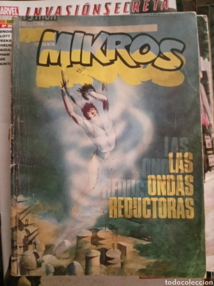 Tebeos: Colecci&oacute;n Python 21 presenta Mikros Las ondas reductoras cj72 - Foto 1