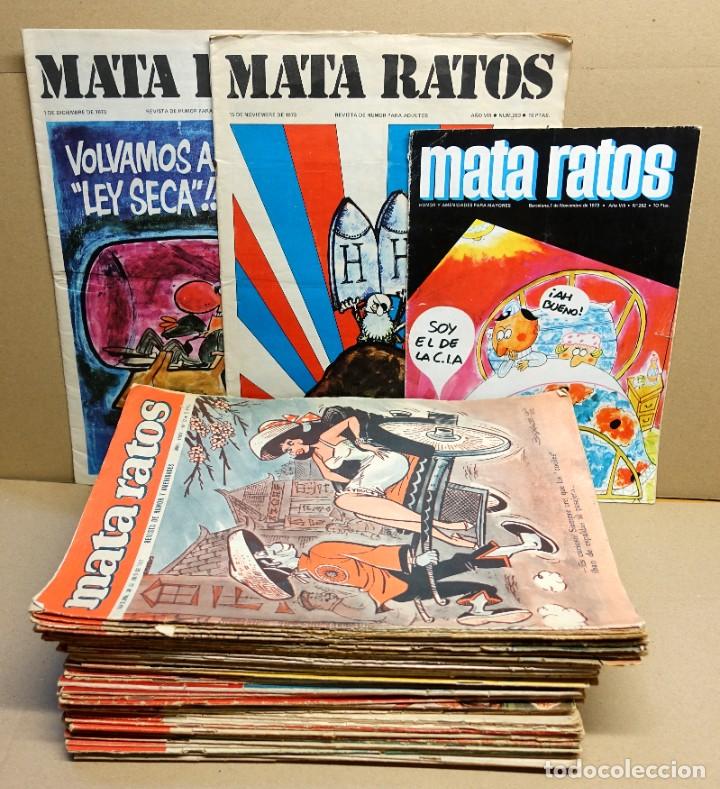 Tebeos: OFERTA! MATA RATOS.GRAN LOTE DE 81 N&Uacute;MEROS (CON EXTRA) NO REPETIDOS.DIFERENTES &Eacute;POCAS.IBERO MUNDIAL.
