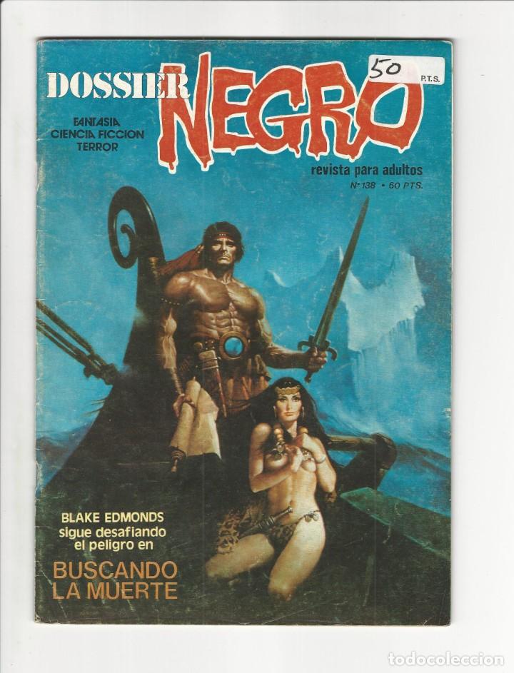 Livros de Banda Desenhada: Ibero Mundial. Dossier negro. 138.