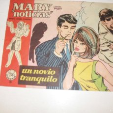 Tebeos: MARY NOTICIAS 70:UN NOVIO TRANQUILO,IBERO MUNDIA,1962.BUEN ESTADO. Lote 364781106