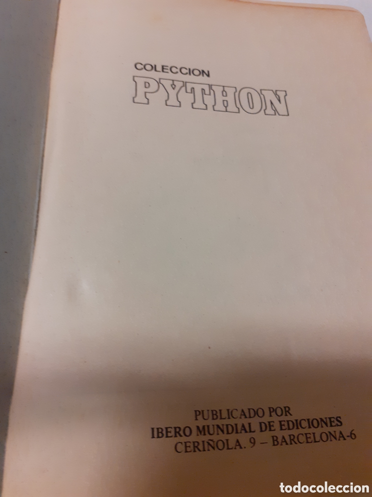Tebeos: IBERO MUNDIAL EDICIONES PYTHON MIKROS N 25 TACO - Foto 6