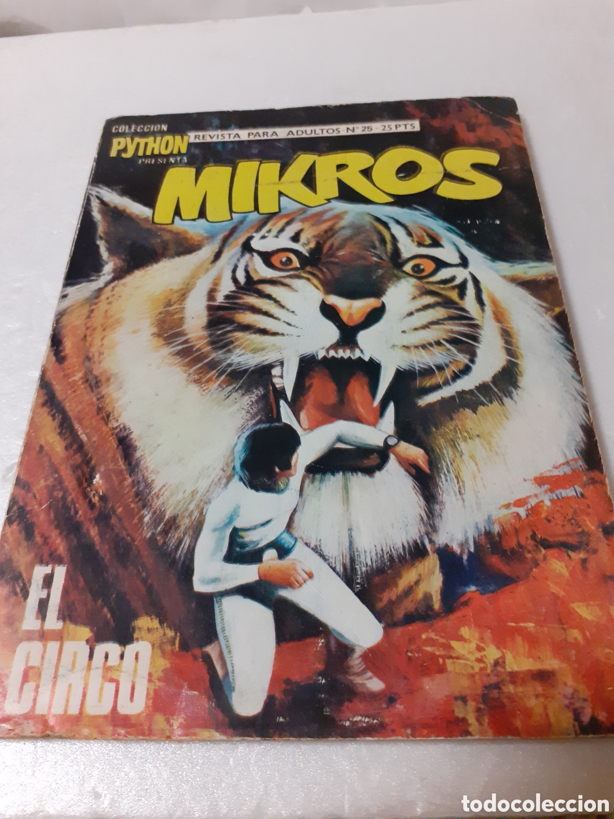 Tebeos: IBERO MUNDIAL EDICIONES PYTHON MIKROS N 25 TACO - Foto 1