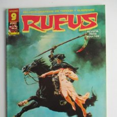 Tebeos: RUFUS (1973, IMDE / GARBO) 37 · VI-1976 · DÍA DEL VAMPIRO 1992 - ¡¡¡ EXCELENTE !!!. Lote 385277299