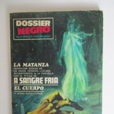 Tebeos: DOSSIER NEGRO (1968, IMDE / DELTA / ZINCO) 4 · 1969 · LA MATANZA. Lote 385369414