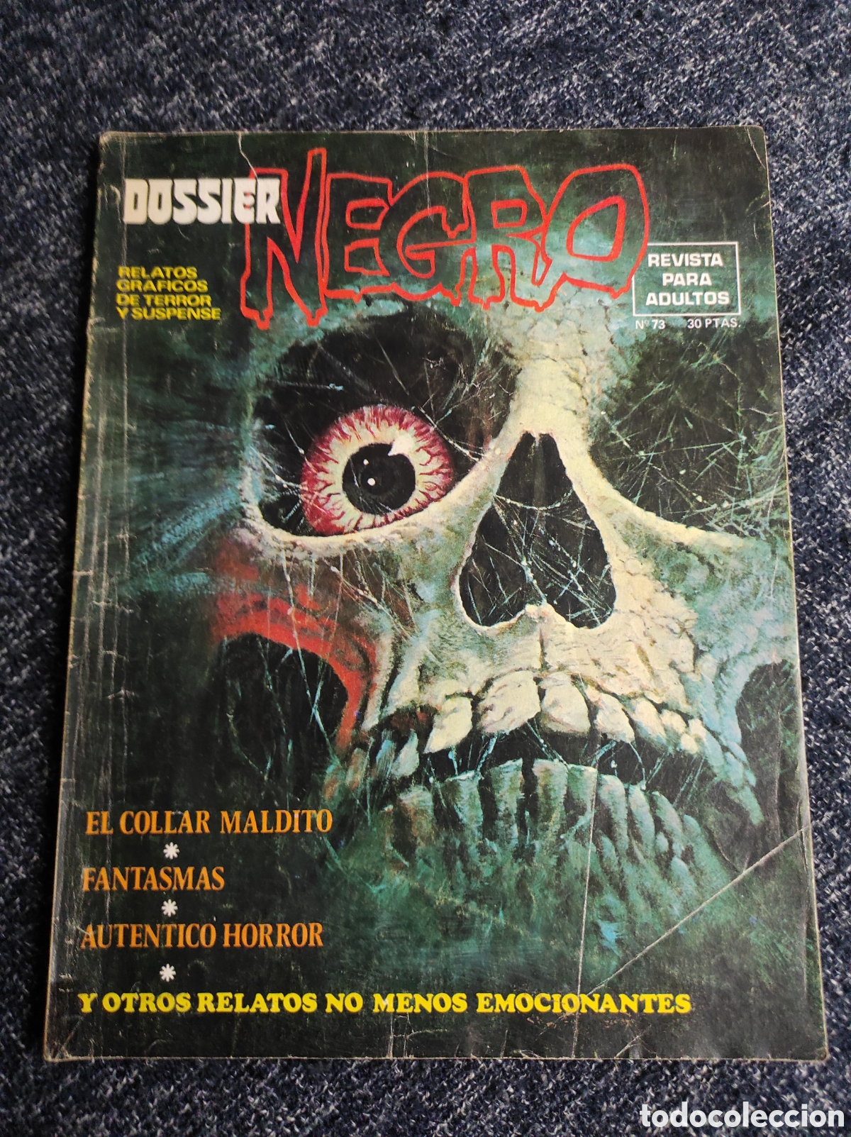 Tebeos: DOSSIER NEGRO N&ordm; 73 - tebeo de terror