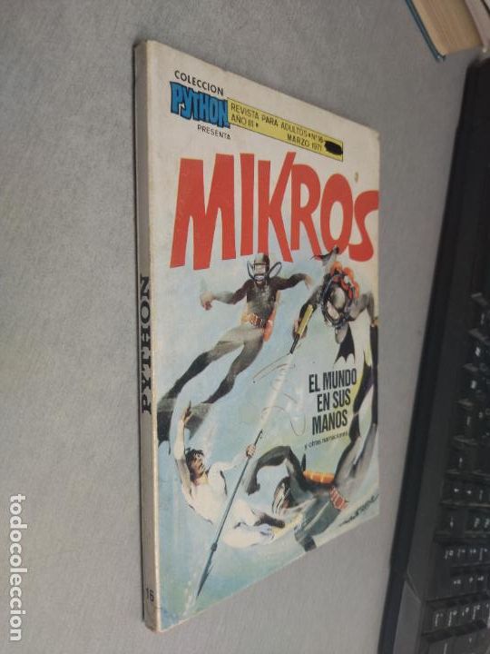 Tebeos: PYTHON MIKROS N&ordm; 16 / &Iacute;BERO MUNDIAL - Foto 1