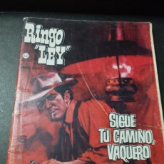 Tebeos: COMIC DE RINGO LEY AÑO 1966