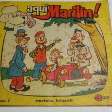 Tebeos: (M0) AQUÍ MARILÍN! N.1 - IBERO MUNDIAL EDICIONES 1963 - SEÑALES DE USO NORMALES