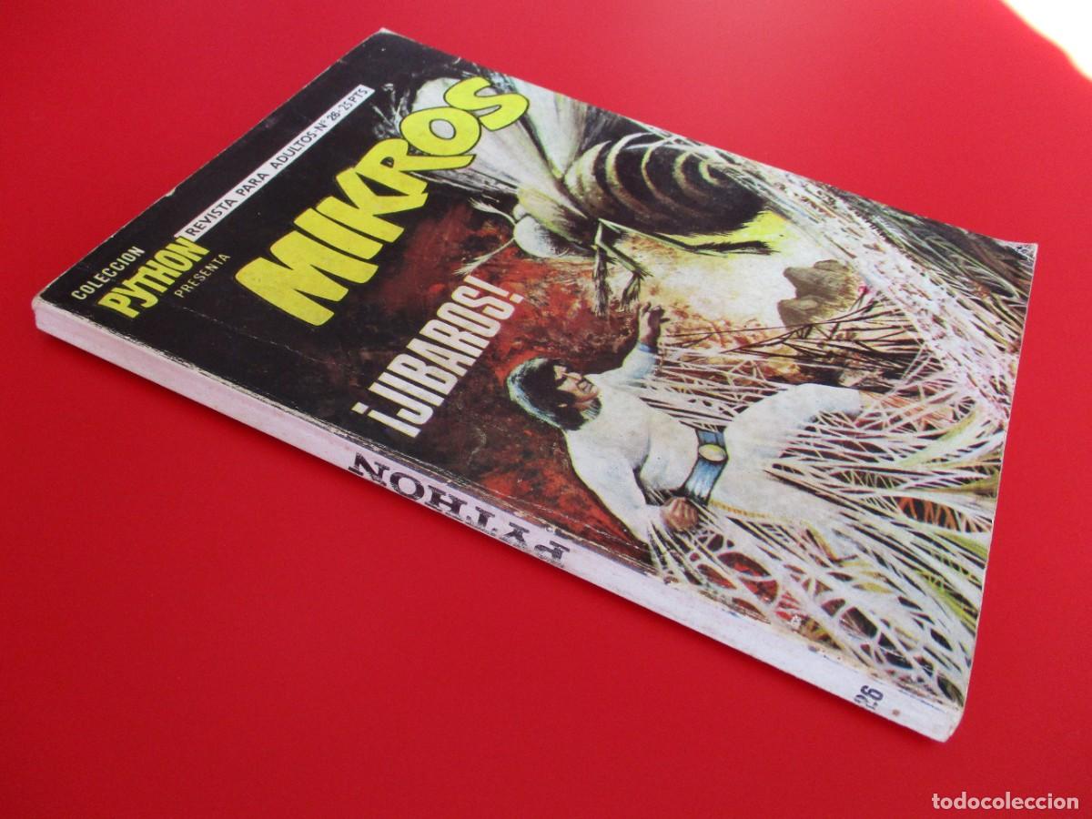Tebeos: PYTHON (1969, IMDE) 26 &middot; 1972 &middot; MIKROS &iexcl;J&Iacute;BAROS! - Foto 2