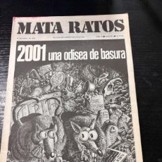 Tebeos: MATA RATOS. REVISTA DE HUMOR PARA ADULTOS. Nº 277. JUNIO, 1974. 2001 UNA ODISEA DE BASURA.