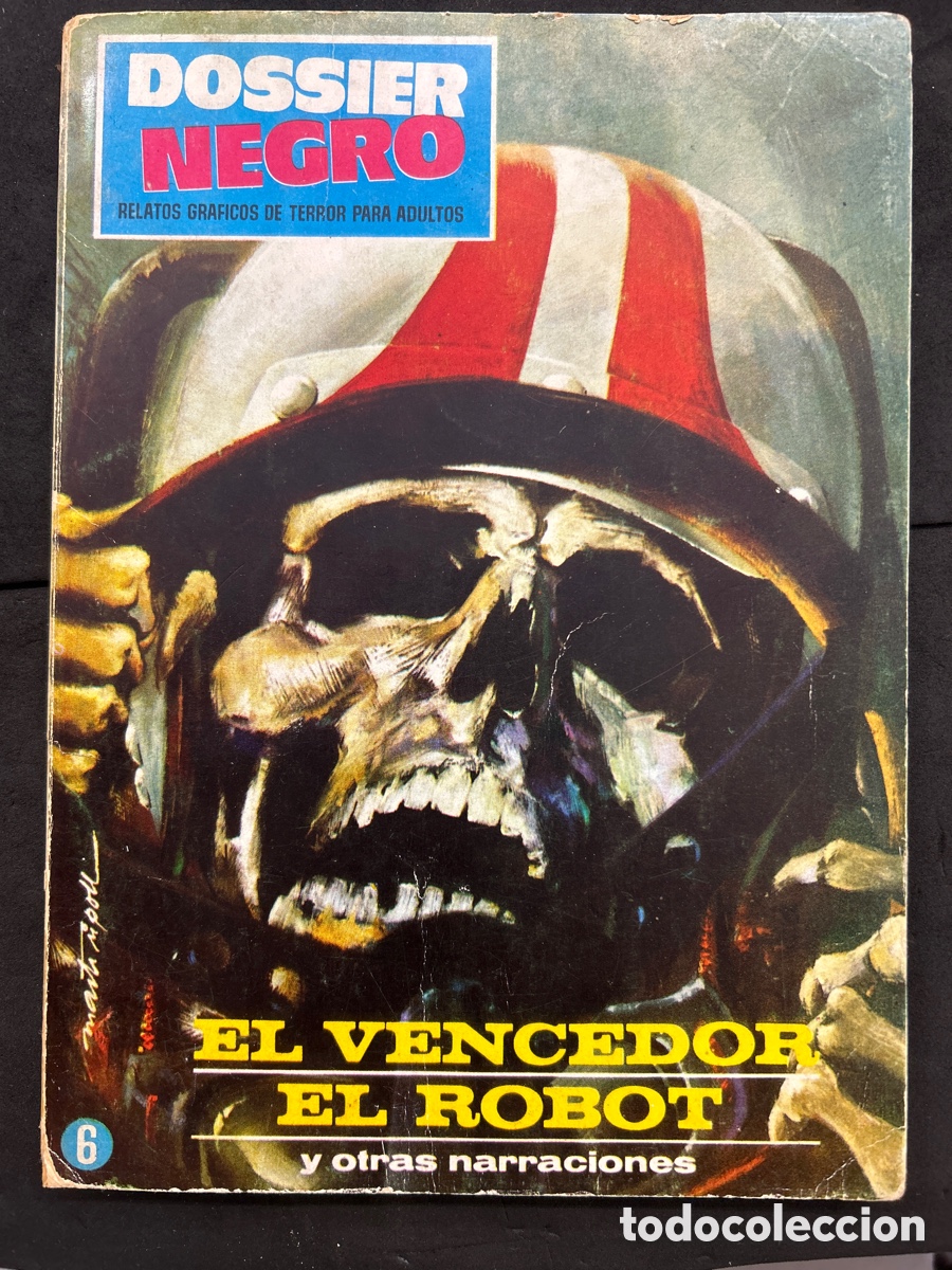 Tebeos: Dossier negro 6, el vencedor el robot - Foto 1