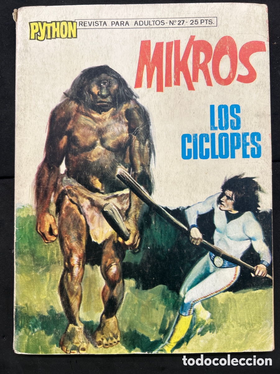 Tebeos: Python Mikros los c&iacute;clopes, N.27 - Foto 1
