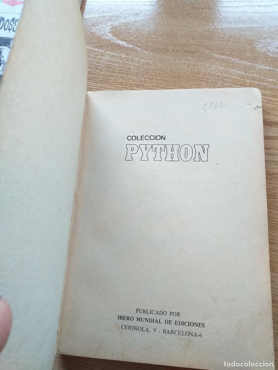 Tebeos: PYTHON presenta MIKROS - N&ordm; 10 - ATRAPADO - 1971 IBERO MUNDIAL - Foto 6