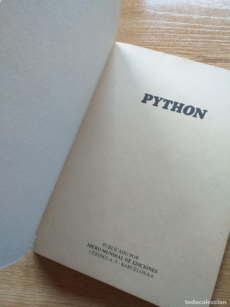 Tebeos: PYTHON - N&ordm; 7 - EL MONSTRUO INDESTRUCTIBLE - 1969 IBERO MUNDIAL - Foto 5