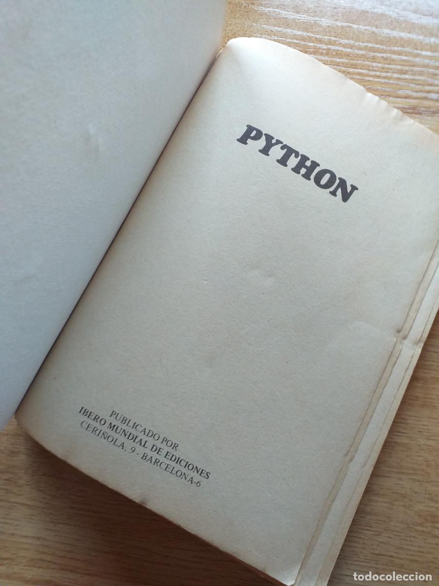 Tebeos: PYTHON - N&ordm; 2 - LA MASA ABOMINABLE - 1969 IBERO MUNDIAL - Foto 5