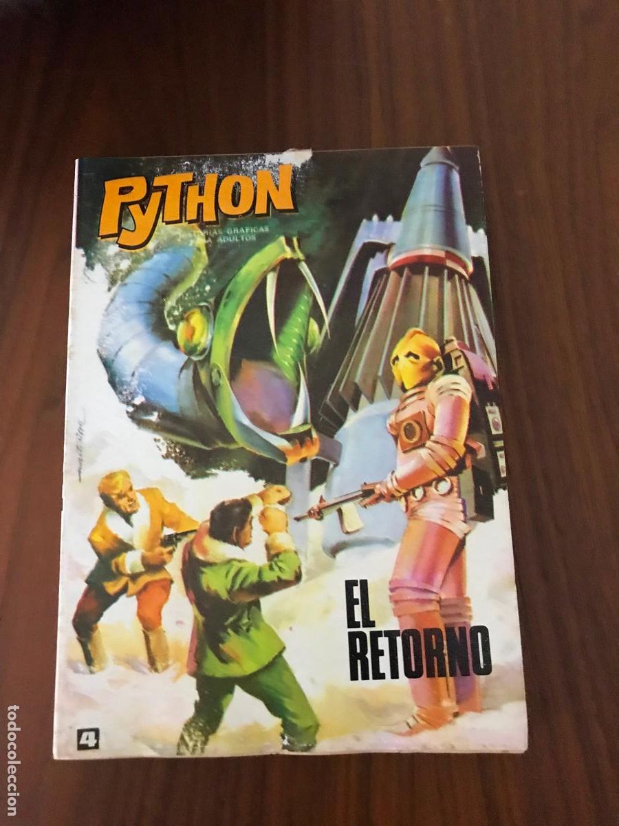 Tebeos: PYTHON N&ordm; 4 , EDITORIAL IBERO MUNDIAL - Foto 1