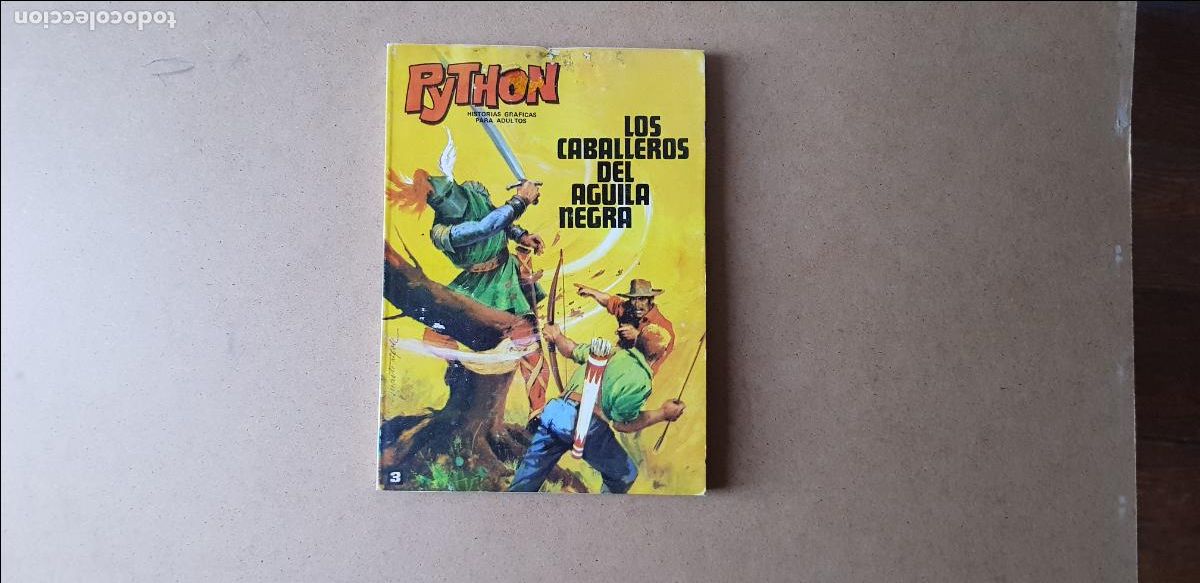 Tebeos: PYTHON N&ordm; 3 , EDITORIAL IBERO MUNDIAL - Foto 1