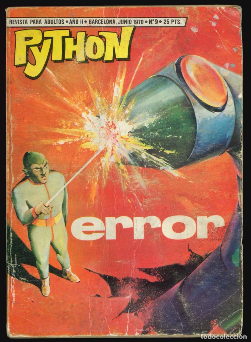 Tebeos: PYTHON - IBERO MUNDIAL DE EDICIONES / N&Uacute;MERO 9 - Foto 1