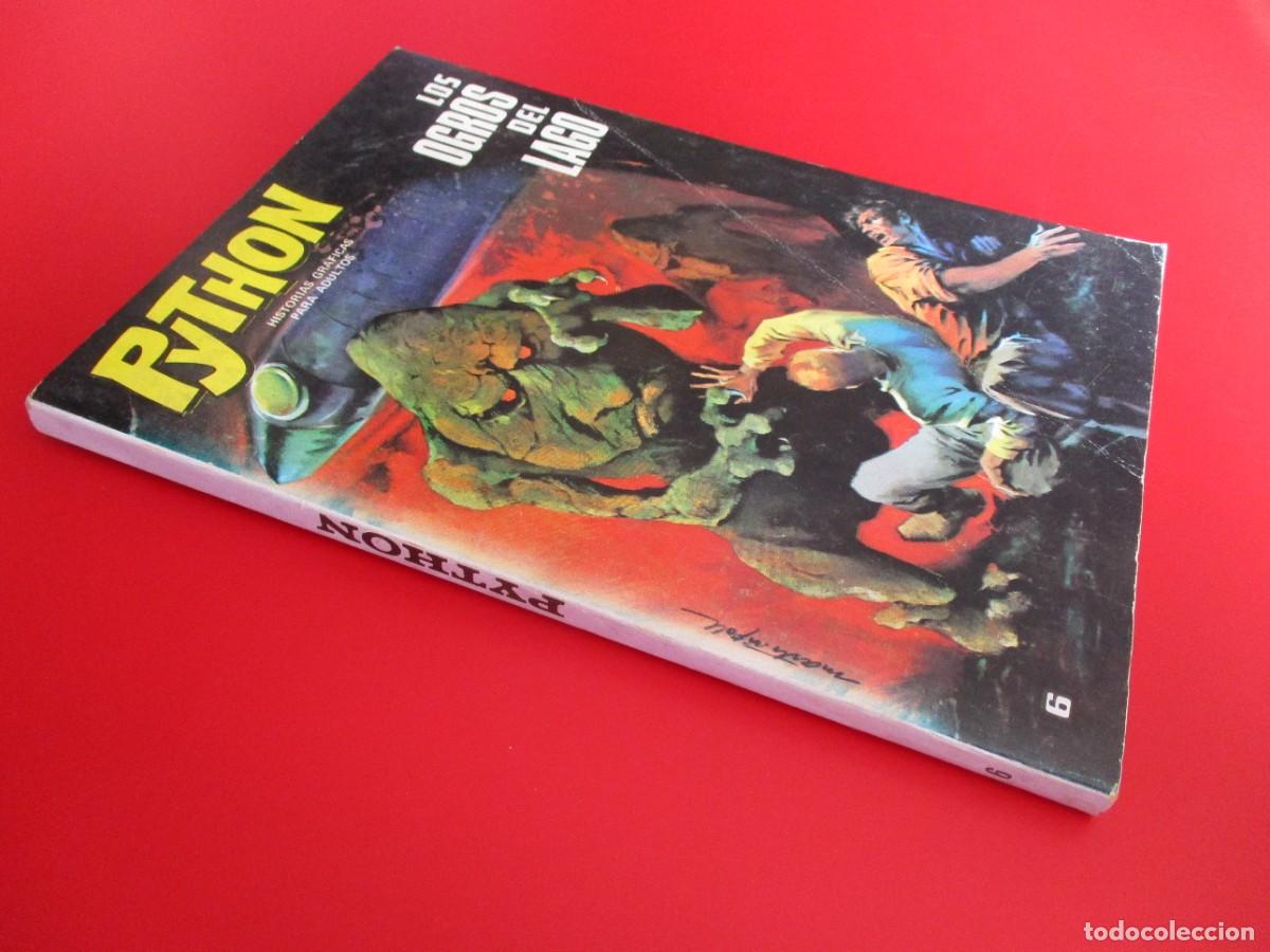 Tebeos: PYTHON (1969, IMDE) 6 &middot; 1969 &middot; LOS OGROS DEL LAGO - Foto 2