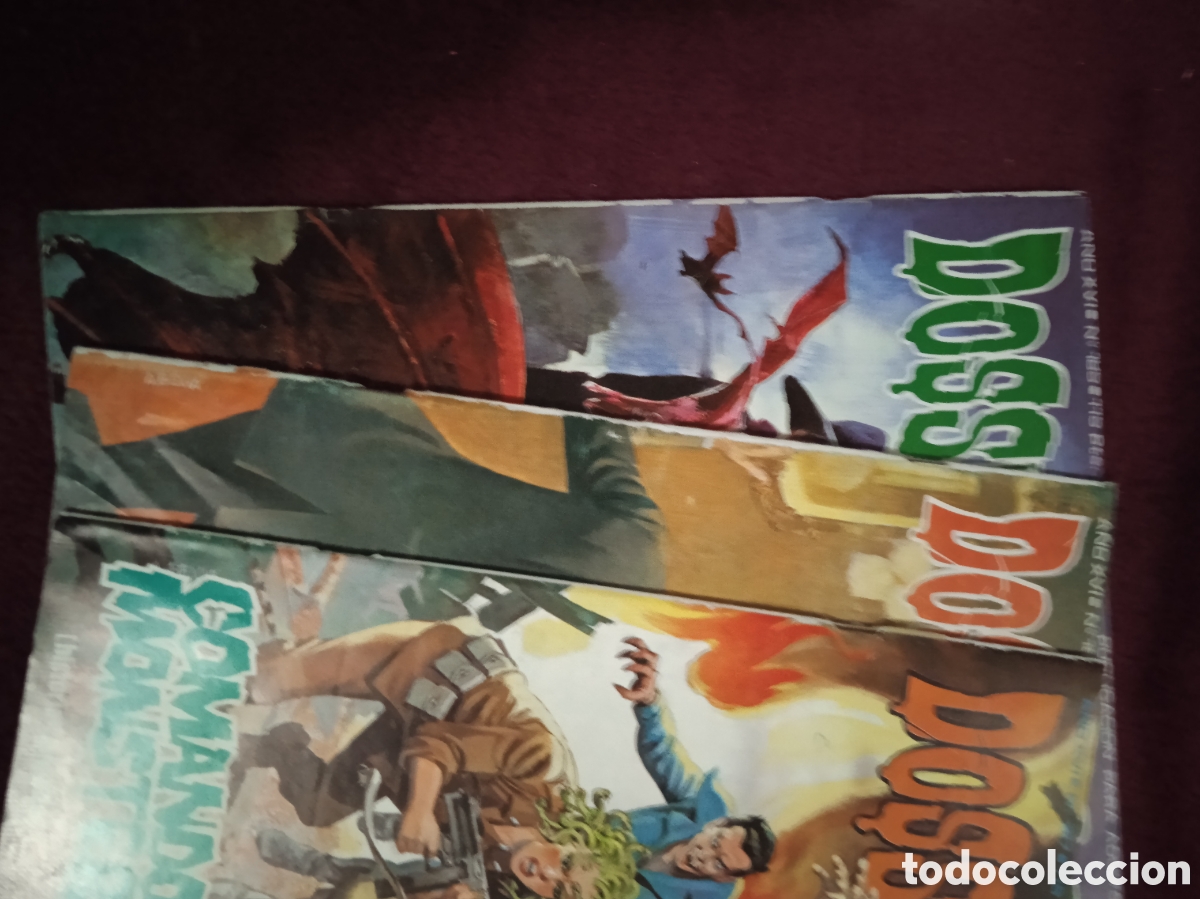 Tebeos: DOSSIER NEGRO - LOTE 3 EJEMPLARES - COMIC DE TERROR - Foto 2
