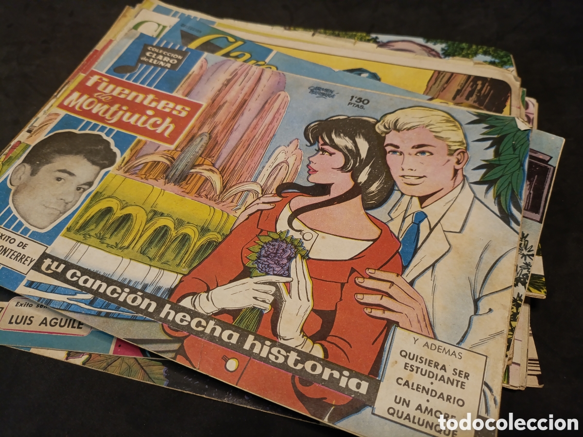 Tebeos: Lote de 23 Claro de Luna - Foto 1