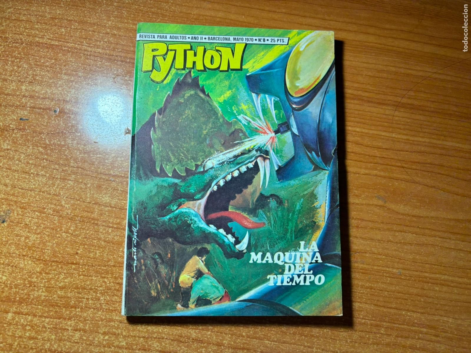 Tebeos: PYTHON N&ordm; 8 EDITORIAL IBERO MUNDIAL - Foto 1