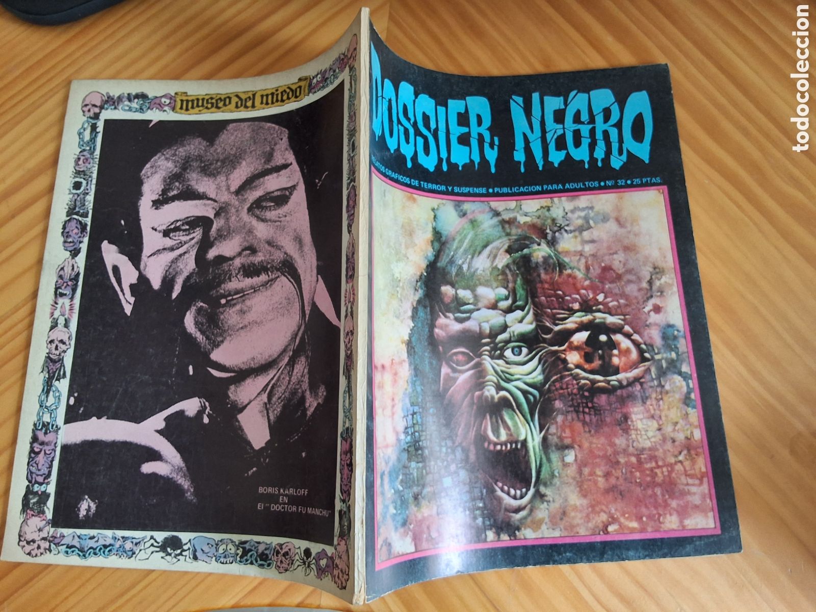 Tebeos: Dossier negro comic numero 32 a&ntilde;o 1972/1 edita iberomundial