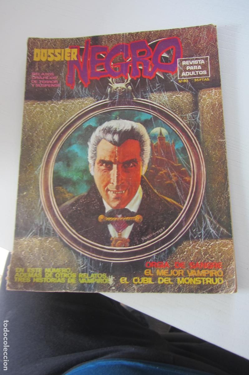 Tebeos: DOSSIER NEGRO. N&ordm; 83.- LOS QUE SE MULTIPLICAN. AVARICIA. IBERO MUNDIA EDICIONES arx323