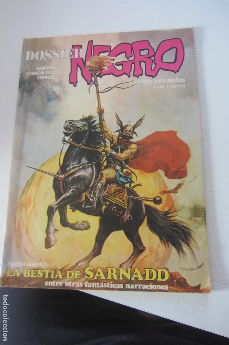 Tebeos: DOSSIER NEGRO. N&ordm; 144 IBERO MUNDIAL EDICIONES arx323