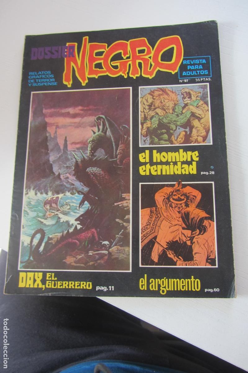 Tebeos: DOSSIER NEGRO. N&ordm; 97 IBERO MUNDIAL EDICIONES arx323