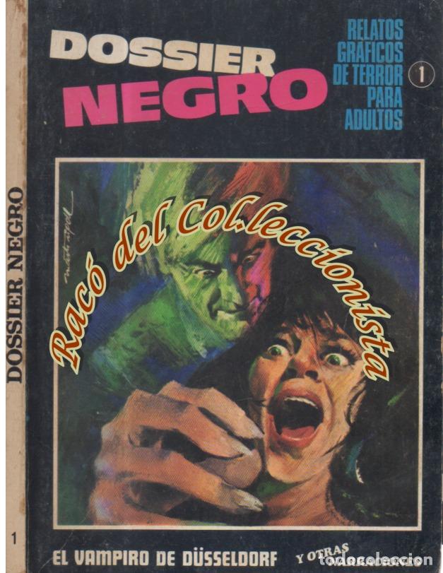 Tebeos: DOSSIER NEGRO , TACO N. 1 , EL VAMPIRO DE DUSSELDORF , IBERO MUNDIAL DE EDICIONES, 1968