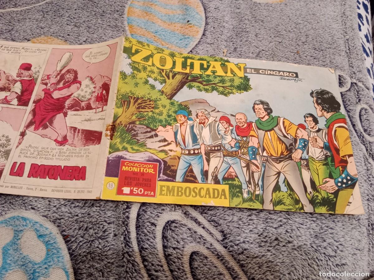 Tebeos: ZOLTAN EL CINGARO N&ordm; 19 - COLECCION MONITOR N&ordm; 29 - EDITADO POR IBERO MUNDIAL 1962 - ORIGINAL
