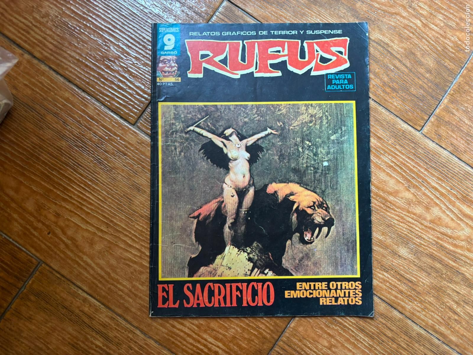 Tebeos: RUFUS N&ordm; 56 IBERO MUNDIAL DE EDICIONES ULTIMO NUMERO