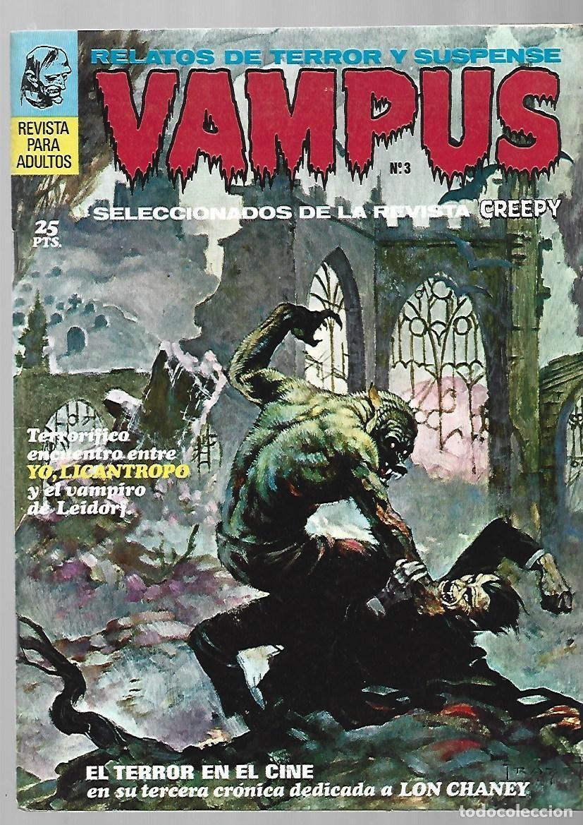 Tebeos: Vampus, 3, 1971, Ibero Mundial, muy buen estado